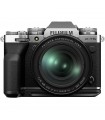 دوربین بدون آینه فوجی فیلم مدل Fujifilm X-T5 رنگ نقره‌ای همراه با لنز XF 16-80mm