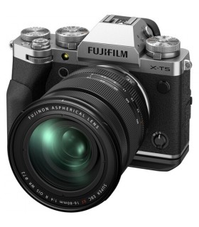 قیمت دوربین بدون آینه فوجی فیلم مدل Fujifilm X-T5 رنگ نقره‌ای - پیکسل