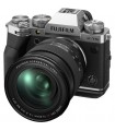دوربین بدون آینه فوجی فیلم مدل Fujifilm X-T5 رنگ نقره‌ای همراه با لنز XF 16-80mm