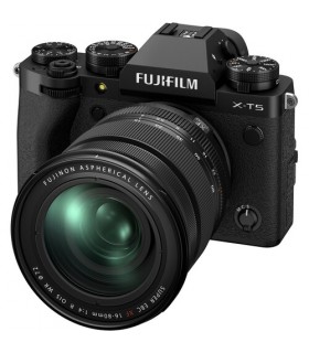 قیمت دوربین بدون آینه فوجی فیلم مدل Fujifilm X-T5 رنگ مشکی به همراه لنز XF 16-80mm