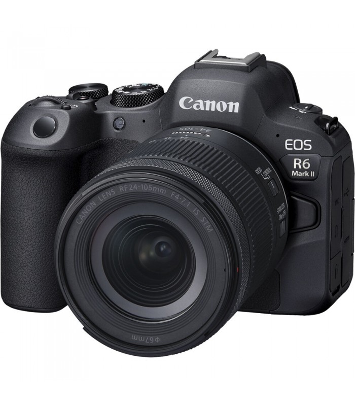 دوربین دیجیتال بدون آینه کانن مدل EOS R6 Mark II همراه با لنز RF 24-105mm f/4-7.1