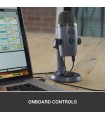 میکروفون کاندنسر مولتی پترن بلو مدل Blue Yeti Nano رنگ خاکستری