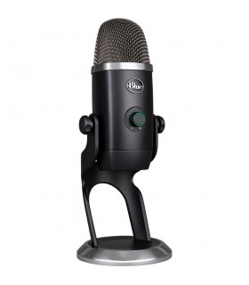 میکروفون کاندنسر مولتی پترن بلو مدل Blue Yeti X رنگ خاکستری تیره