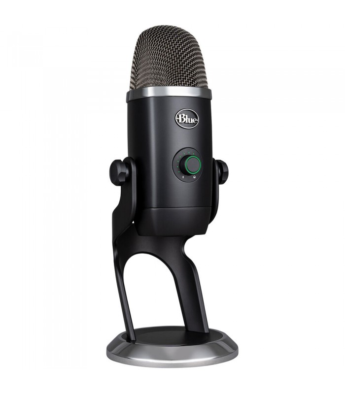 میکروفون کاندنسر مولتی پترن بلو مدل Blue Yeti X رنگ خاکستری تیره