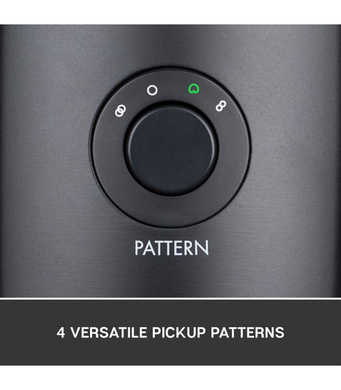 میکروفون کاندنسر مولتی پترن بلو مدل Blue Yeti X رنگ خاکستری تیره