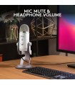 میکروفون کاندنسر مولتی پترن بلو مدل Blue Yeti رنگ نقره‌ای