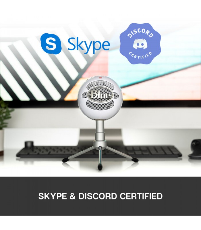 میکروفون کاندنسر بلو مدل Snowball iCE رنگ سفید