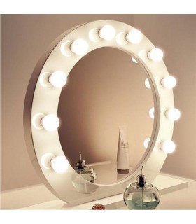 کیت لامپ دور آینه‌ای ۱۰ عددی مدل هالیوود