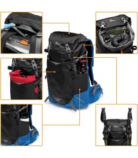 کوله پشتی عکاسی لوپرو مدل Lowepro PhotoSport BP 24L AW III رنگ مشکی آبی