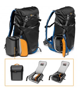 کوله پشتی عکاسی لوپرو مدل Lowepro PhotoSport BP 24L AW III رنگ مشکی آبی