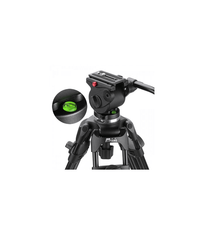 سه پایه فیلم‌برداری آلومینیومی جی یانگ مدل Jieyang JY0508A