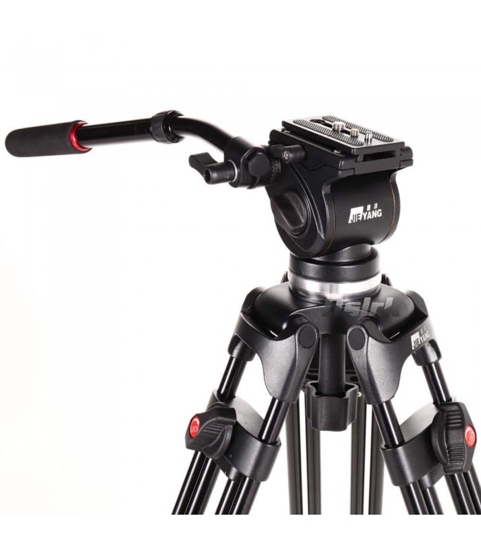 سه پایه فیلم‌برداری آلومینیومی جی یانگ مدل Jieyang JY0508A