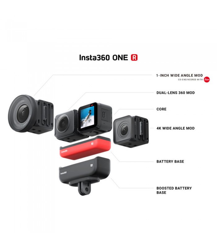 دوربین ورزشی Insta360 مدل ONE R 1" Edition