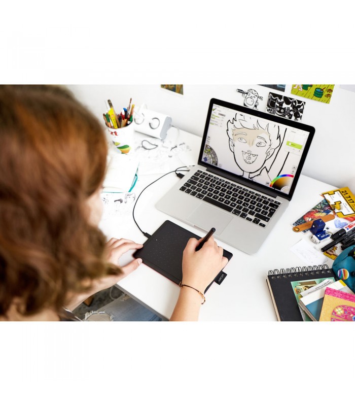 قلم نوری Wacom مدل One - CTL-472-N - Small