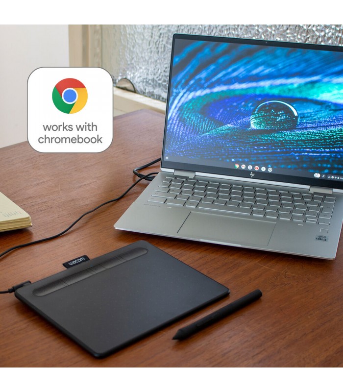 قلم نوری Wacom مدل Intuos Small - CTL-4100K-N - رنگ مشکی