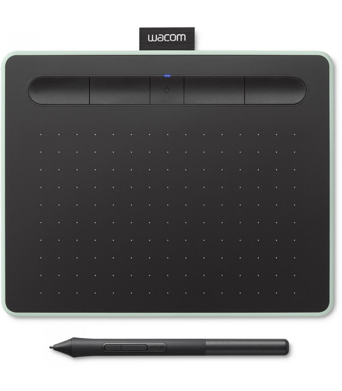 قلم نوری Wacom مدل Intuos Bluetooth - Small - CTL-4100WLE-N - رنگ سبز مغز پستهای