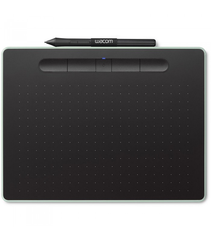 قلم نوری Wacom مدل Intuos Bluetooth - Small - CTL-4100WLE-N - رنگ سبز مغز پستهای