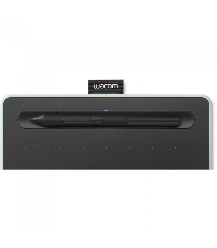 قلم نوری Wacom مدل Intuos Bluetooth - Small - CTL-4100WLE-N - رنگ سبز مغز پستهای