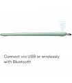 قلم نوری Wacom مدل Intuos Bluetooth - Small - CTL-4100WLE-N - رنگ سبز مغز پستهای