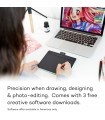 قلم نوری Wacom مدل Intuos Bluetooth - Small - CTL-4100WLE-N - رنگ سبز مغز پستهای