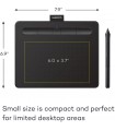 قلم نوری Wacom مدل Intuos Bluetooth - Small - CTL-4100WLK-N - رنگ مشکی