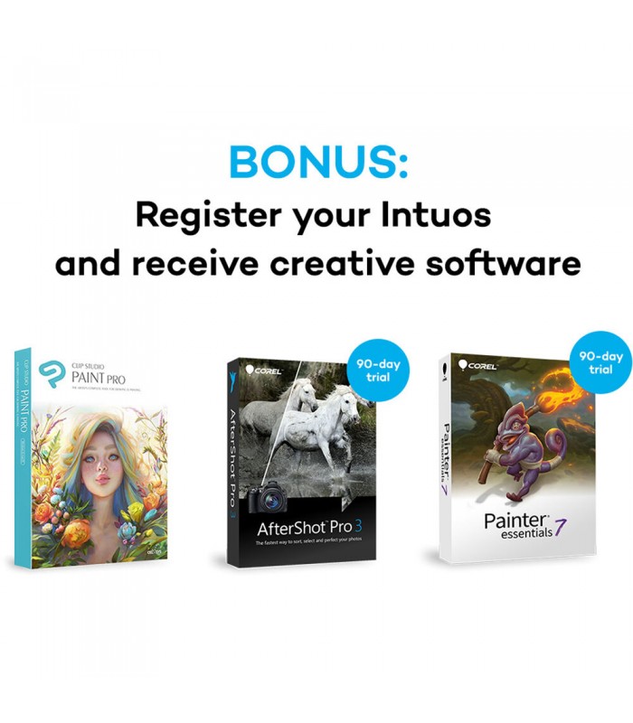 قلم نوری Wacom مدل Intuos Bluetooth - Small - CTL-4100WLK-N - رنگ مشکی