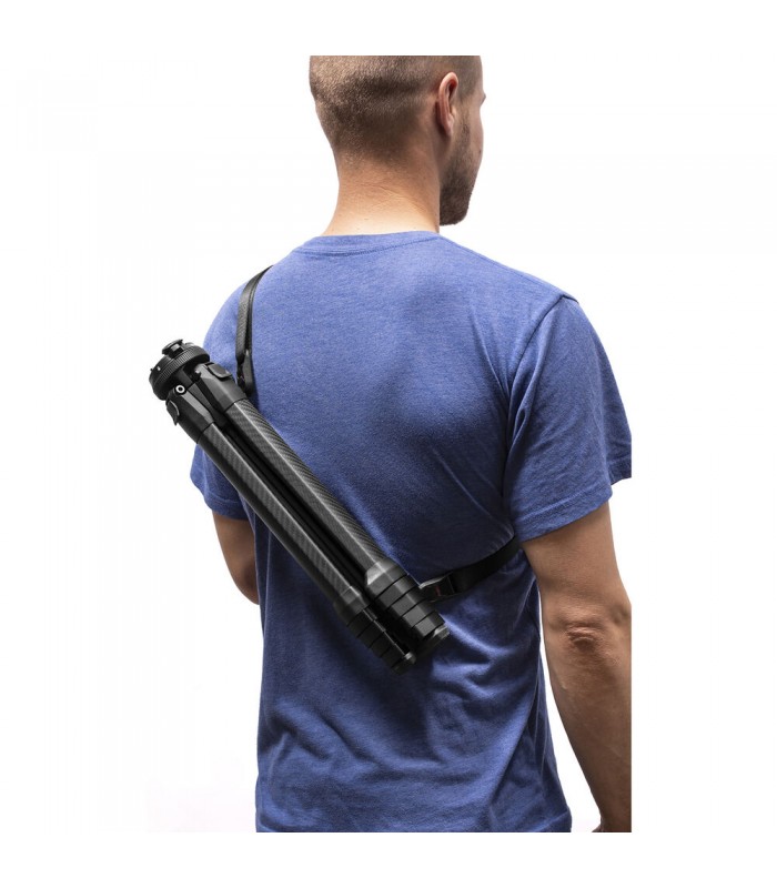 سه‌پایه فیبر کربنی پیک دیزاین مدل Peak Design Travel Tripod - TT-CB-5-150-CF-1