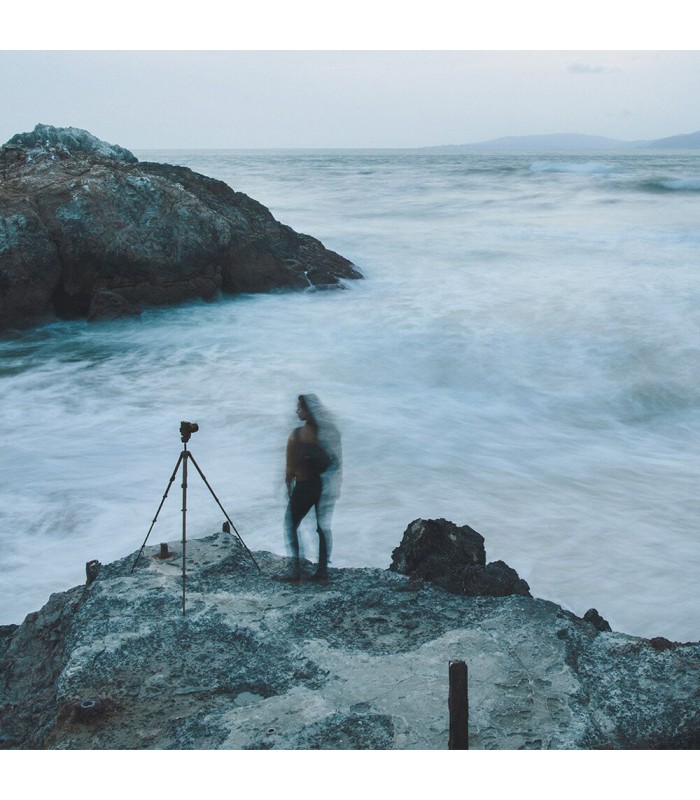 سه‌پایه فیبر کربنی پیک دیزاین مدل Peak Design Travel Tripod - TT-CB-5-150-CF-1