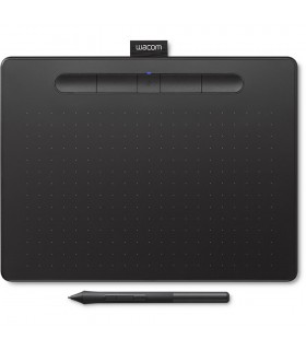 قلم نوری Wacom مدل Intuos Medium - CTL-6100K-B رنگ مشکی