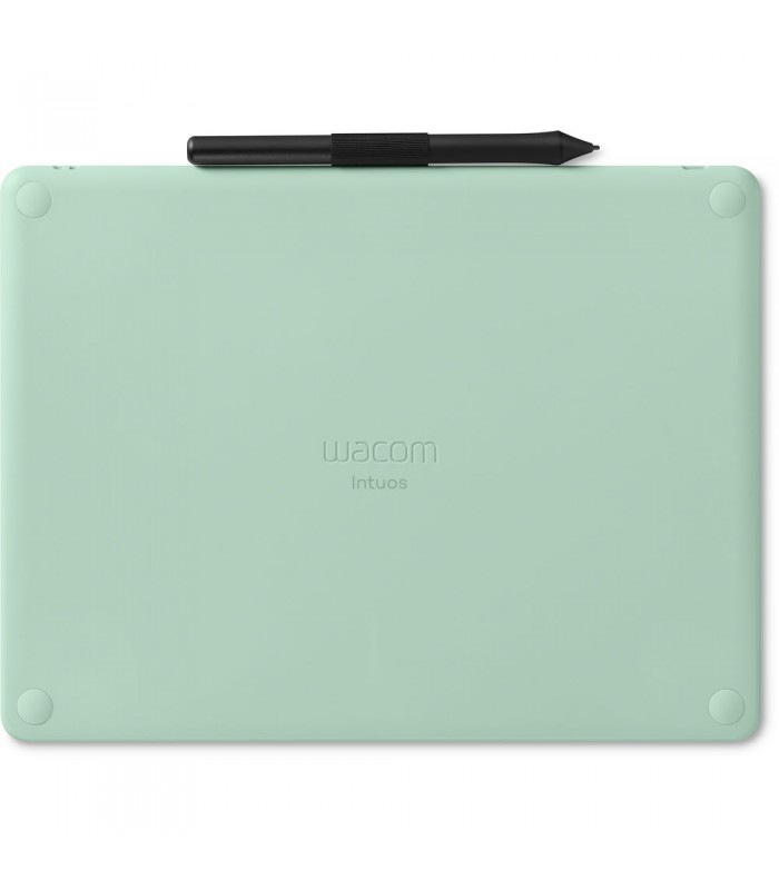 قلم نوری Wacom مدل Intuos Medium Bluetooth - CTL-6100WLKE-N رنگ سبز مغز پستهای