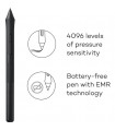 قلم نوری Wacom مدل Intuos Medium Bluetooth - CTL-6100WLKE-N رنگ سبز مغز پستهای