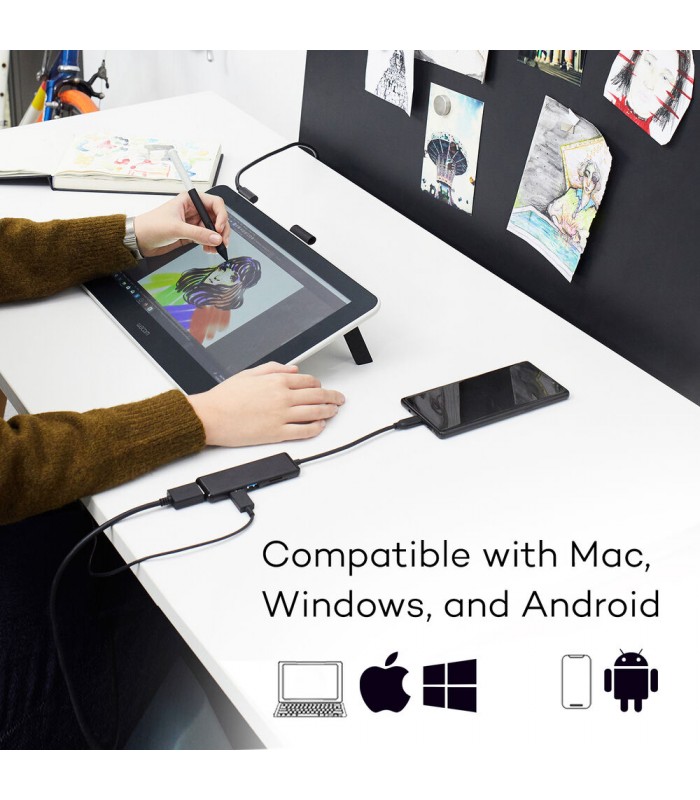 قلم نوری Wacom مدل Wacom One 13 - DTC133W0B
