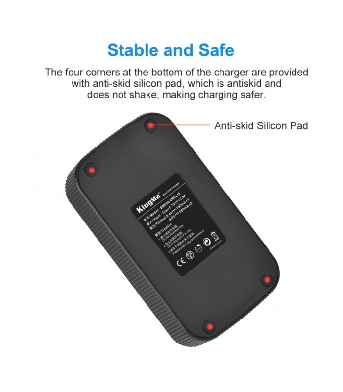 شارژر باتری Kingma مناسب برای شارژ دو باتری EN-EL15