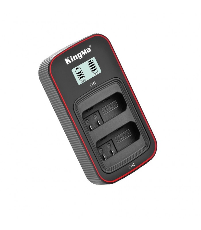 شارژر باتری Kingma مناسب برای شارژ دو باتری EN-EL14