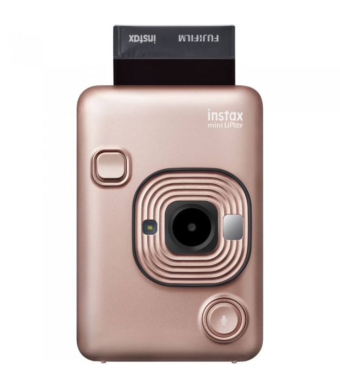 دوربین چاپ سریع فوجی‌فیلم مدل FUJIFILM INSTAX Mini LiPlay - رنگ طلایی