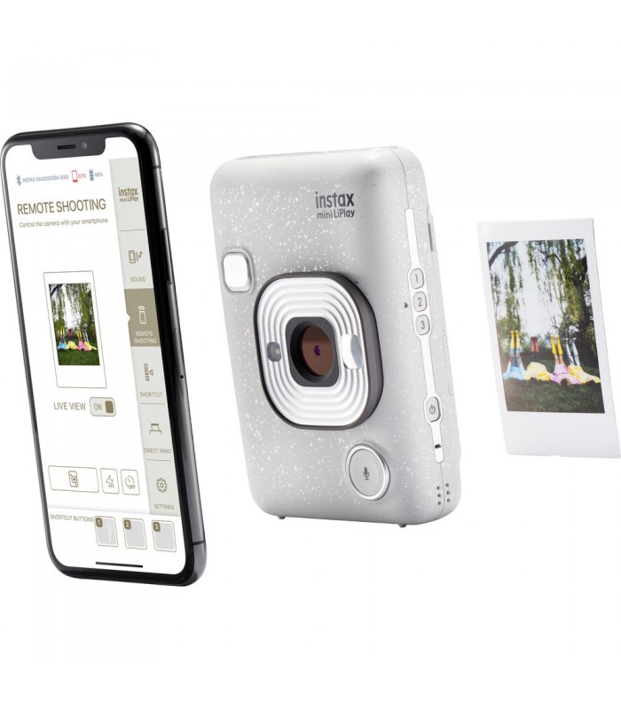 دوربین چاپ سریع فوجی‌فیلم مدل FUJIFILM INSTAX Mini LiPlay - رنگ سفید