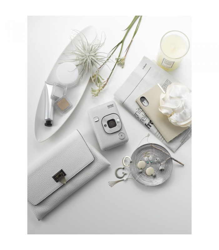 دوربین چاپ سریع فوجی‌فیلم مدل FUJIFILM INSTAX Mini LiPlay - رنگ سفید