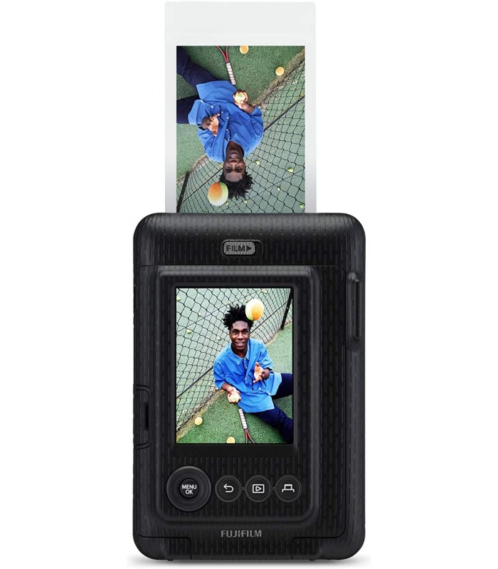 دوربین چاپ سریع فوجی‌فیلم مدل FUJIFILM INSTAX Mini LiPlay - رنگ خاکستری تیره
