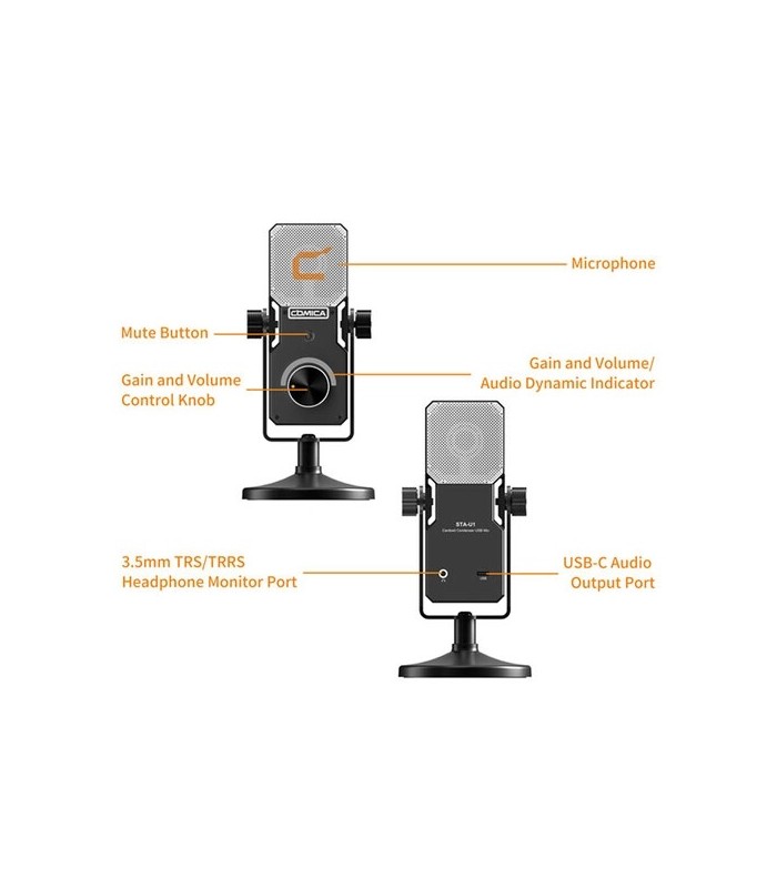 میکروفون USB کامیکا مدل Comica Audio STA-U1