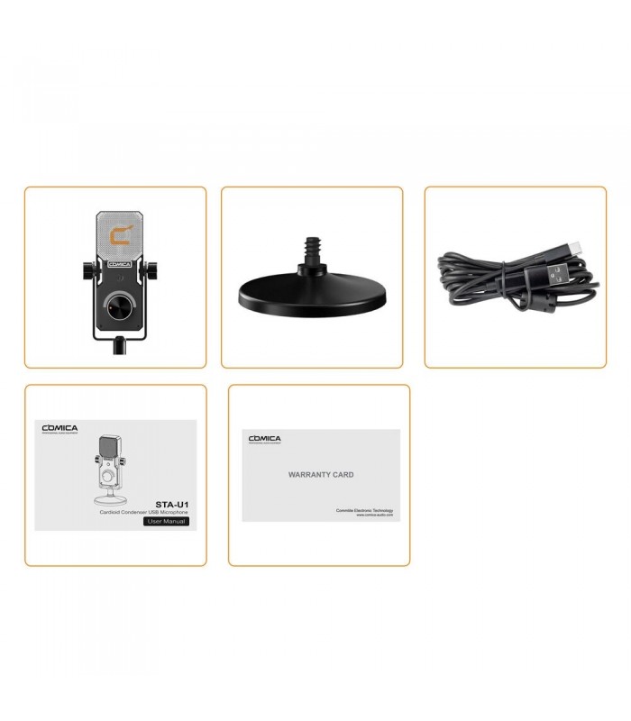 میکروفون USB کامیکا مدل Comica Audio STA-U1