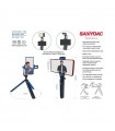 سه پایه رومیزی Sanyoac مدل Mini Tripod