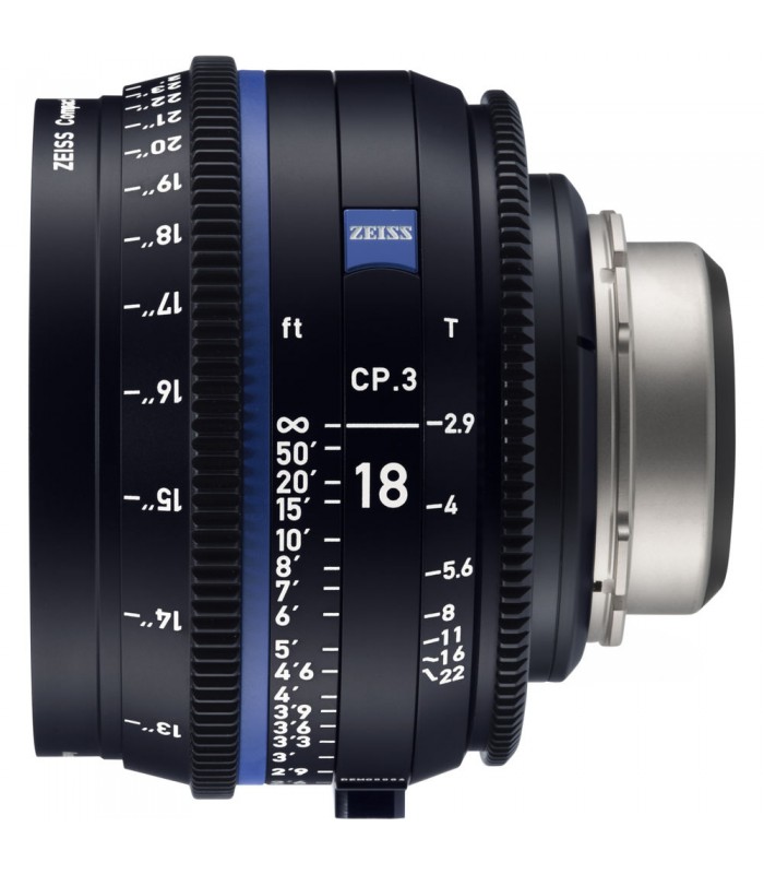 لنز زایس مدل ZEISS CP.3 18mm T2.9 مانت PL