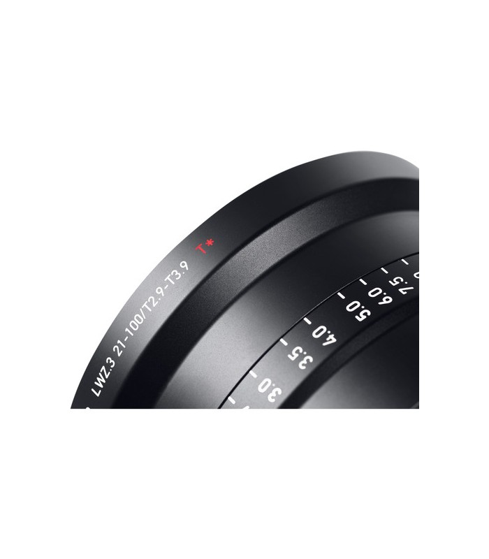 لنز زایس مدل ZEISS 21-100mm T2.9-3.9 Zoom LWZ.3 CZ.2 مانت PL