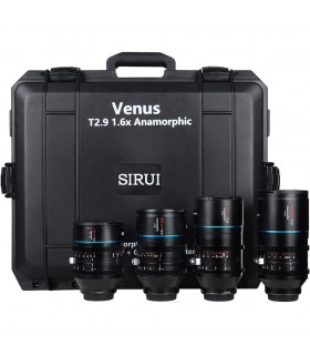 پکیج ۴ عددی لنز Sirui مدل T2.9 1.6x Full-Frame Anamorphic مانت E سونی (۳۵، ۵۰، ۷۵ و ۱۰۰ میلیمتری)
