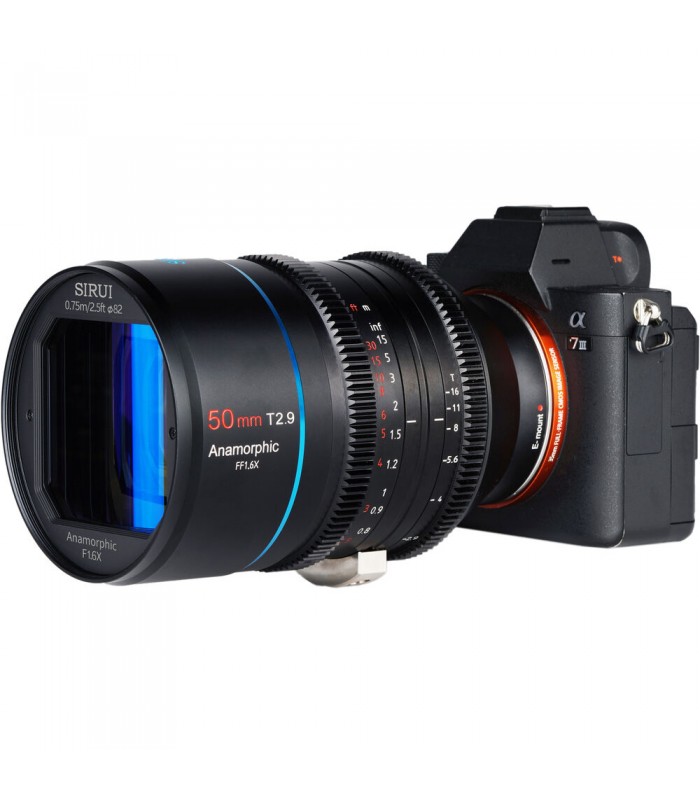 پکیج ۴ عددی لنز Sirui مدل T2.9 1.6x Full-Frame Anamorphic مانت E سونی (۳۵، ۵۰، ۷۵ و ۱۰۰ میلی‌متری)