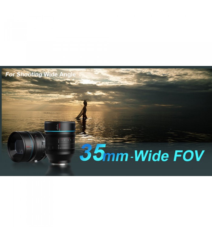 پکیج ۴ عددی لنز Sirui مدل T2.9 1.6x Full-Frame Anamorphic مانت E سونی (۳۵، ۵۰، ۷۵ و ۱۰۰ میلی‌متری)