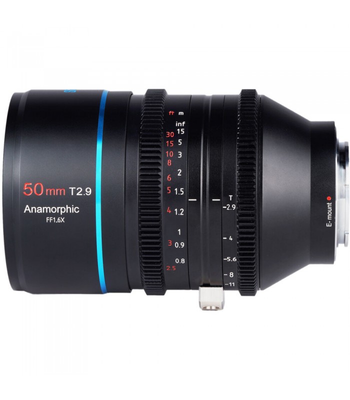 لنز Sirui 50mm T2.9 Full Frame 1.6x Anamorphic مانت E سونی