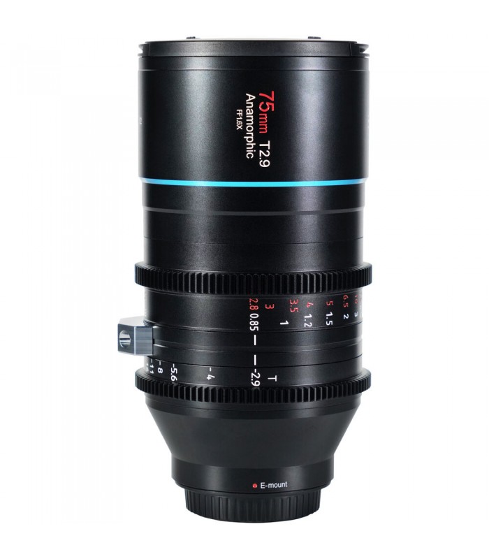 لنز Sirui 75mm T2.9 Full Frame 1.6x Anamorphic مانت E سونی