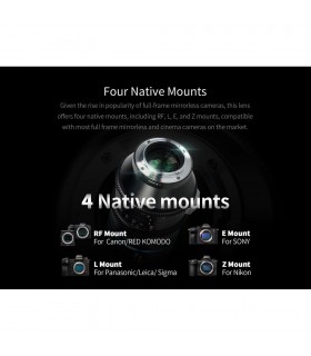 لنز Sirui 75mm T2.9 Full Frame 1.6x Anamorphic مانت E سونی