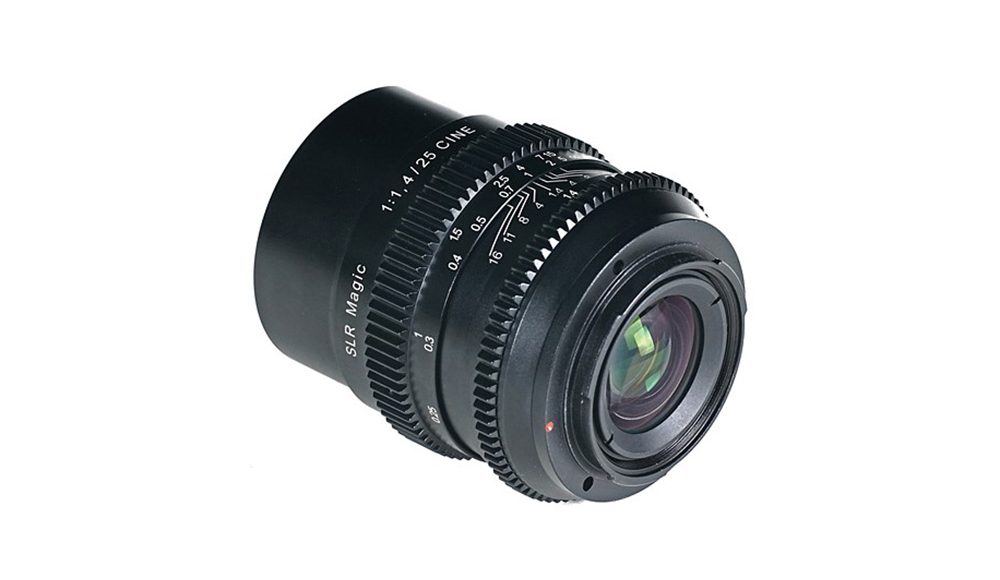 رونمایی SLR Magic از یک لنز ۲۵ میلی‌متری F1.4 سینمایی